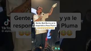 respuesta de bad bunny x tiradera de peso pluma pesopluma badbunny ct mexico corridostumbados [upl. by Lind235]