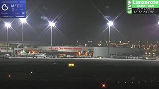 🟢 29122023 LIVE LANZAROTE AIRPORT  CLOSEST WEBCAM  Daytime 149 [upl. by Wallis]