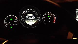 Mercedes C300 4Matic acceleration 0100 kmh [upl. by Arzed]