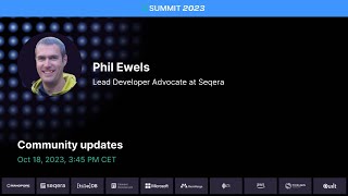 Nextflow Summit 2023  Community updates Phil Ewels [upl. by English]