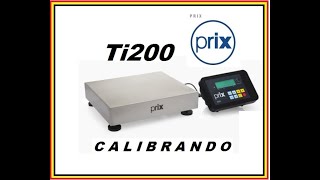 Calibrando Balança digital Prix Ti200 Toledo [upl. by Anelliw]