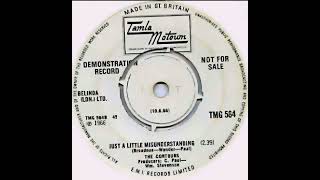 The Contours  Just A Little Misunderstanding  UK Tamla Motown Demo Published 1966 [upl. by Francesca]