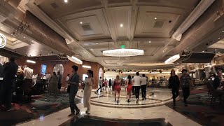 Bellagio Casino Resort  Busy Saturday Night VIVA LAS VEGAS [upl. by Anikram]