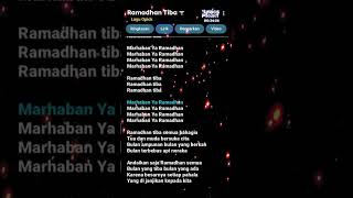 Lirik Lagu Ramadhan Tiba lirikgoogle opick ramadhantiba puasaramadhan puasa ramadhan2024 [upl. by Bobbee]