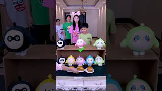 Egg Matching Challenge Hahaha So Fun Funnyfamily Partygames [upl. by Concepcion]