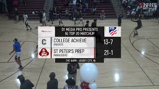 COLLEGE ACHIEVE VS ST PETERS PREP [upl. by Brawner]