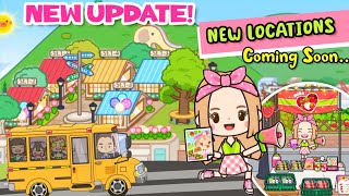 Miga World NEW UPDATE‼️NEW FREE LOCATION🤩 NEW STREET🍓Miga town tocaboca [upl. by Piggy769]