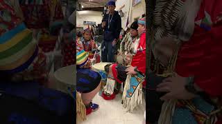 Misko Pinehs singing at long plains veterans pow wow 2019 [upl. by Ariom]