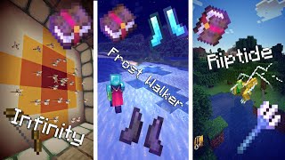 Minecraft All Enchantments amp What They Do 1204 [upl. by Laktasic]