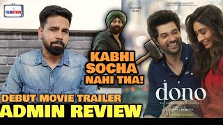 Sunny Deol Son Rajveer Deols Debut Film Dono Trailer REVIEW  Gadar 2 Impact  Rajshri Production [upl. by Ykcul992]