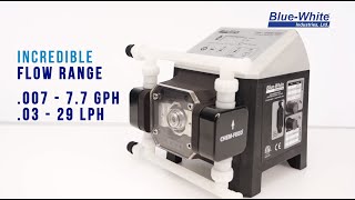 BlueWhite® CHEMFEED® CD1F MultiDiaphragm Metering Pumps Part numbers 351748351749 [upl. by Akayas160]