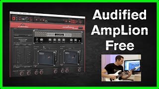 Audified AmpLion Free  Gnarly VST plugin amp sim for metalheads [upl. by Grosvenor]