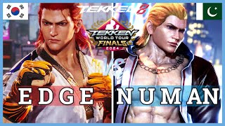 EDGE 🇰🇷 Hwoarang Vs NUMAN CH 🇵🇰 Steve Fox ➤ TWT 2024  Tekken World Tour Finals  Tekken 8 [upl. by Larred]