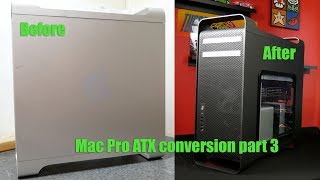 Goodwill Mac Pro ATX conversion part 3 Its Finished [upl. by Nordek]