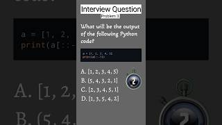 Python Coding Interview Question  3  Python Problem  Python MCQ  The PyPlay codinginterview [upl. by Rowley]