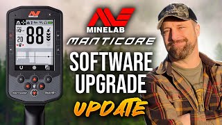 The Official Minelab Manticore Software Update Video [upl. by Luther790]