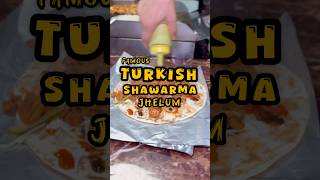 Turkish Shawarma Jhelum  MA Vlogs  shawarma streetfood foodie fypシ゚viral jhelum foodshorts [upl. by Whittemore]