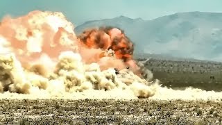 A10 Warthog Drops Bombs • Violent Destruction Of Targets [upl. by Eisus]