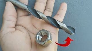 Sharp razor The secret to sharpening your drill in 30 seconds  Simple Ideas [upl. by Adniled495]