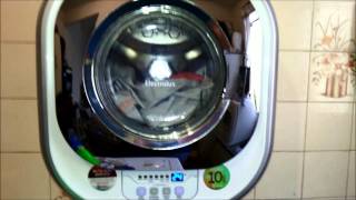 Lavadora Electrolux Mini Silent 3 kg LFE03  Roupas claras [upl. by Teraj]