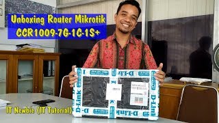 Unboxing Router Mikrotik CCR10097G1C1S [upl. by Hgieloj]