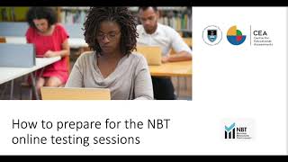 How to prepare for the NBT Online Testing [upl. by Zane896]