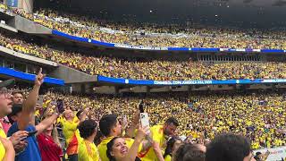 Colombia vs Paraguay copa america national anthem  Himno Nacional de Colombia [upl. by Cade]