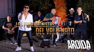 Los Protagonistas del Vallenato  Ardida Official Video [upl. by Marijo]