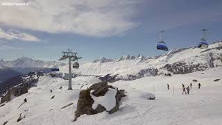 Die Aletsch Arena aus der Luft [upl. by Auqkinahs]