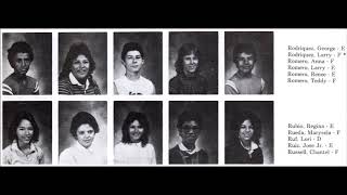 Rishel Middle School 1984 8th Grade Class Yearbook Denver Colorado [upl. by Noletta191]