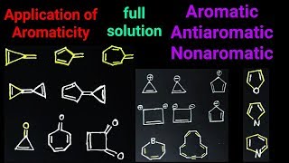 IIT JAM Aromatic nonaromatic anti aromatic compounds  UGC CSIR NET SET GATE CHEMISTRY [upl. by Firooc704]