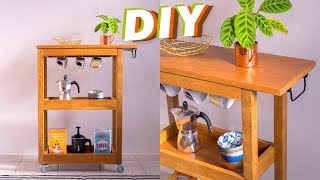 DIY  CARRINHO MULTIUSO PARA COZINHA [upl. by Barimah]