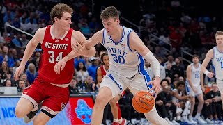 Duke vs NC State in Elite 8 of NCAA Mens Tournament [upl. by Gnet]