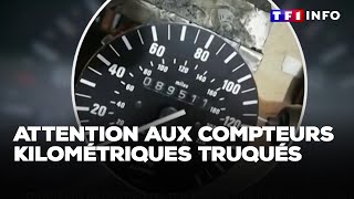 Compteurs kilométriques truqués  comment éviter les pièges｜TF1 INFO [upl. by Eisdnil]