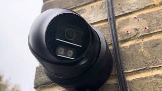 Hikvision CCTV Camera with Two way audio  ColorVu IP Camera Systems Installed in London N1 [upl. by Marjie]