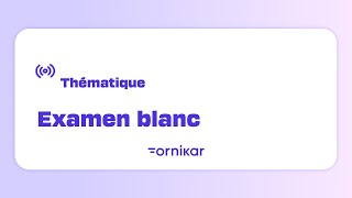 LIVE  Série thématique « Examen blanc » avec Cassandra  01024 [upl. by Allebara]