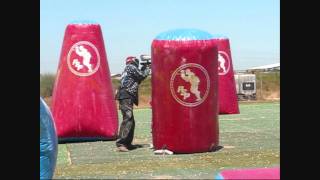 Paintball Joseph pulls a 1 v 3 Airball Clutch HD [upl. by Procto]