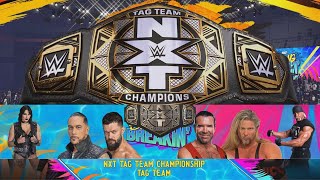 JUDGEMENT DAY C VS THE OUTSIDERS NXT TAG TEAM CHAMPIONSHIP NXT SPRING BREAK WWE 2K24 TQSVERSE [upl. by Arraes863]