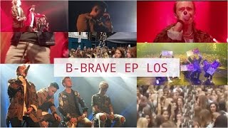 BBRAVE CONCERT EP LOS RELEASE IN MELKWEG  36 [upl. by Eelik]