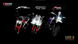 Top 3 Bikes of Hero on EICMA 2024BikePriceNepal [upl. by Porte]