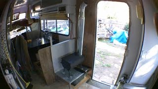 RV Wood Stove Install [upl. by Konopka461]