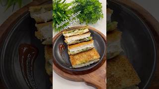 Ambala paneer sandwich youtubeshorts food asmr breadrecipes [upl. by Spancake]