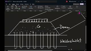 Bewehrter Erddamm auf Pfählen [upl. by Raines]