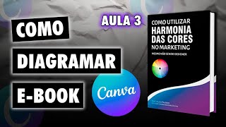 Como DIAGRAMAR um EBOOK no CANVA AULA 03 2024  Grátis [upl. by Shlomo941]