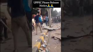 One day one shiftNo Normalisation Prayagraj protest live uppcsclasses uppcsprelims [upl. by Bum]