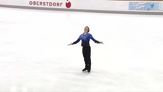 YuHsiang Li Nebelhorn Trophy 2024 Men FS [upl. by Edrahs514]