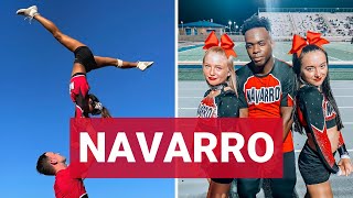 Navarro Cheer Team Skill Videos│quotCHEERquot Season 2 on Netflix [upl. by Ballman890]