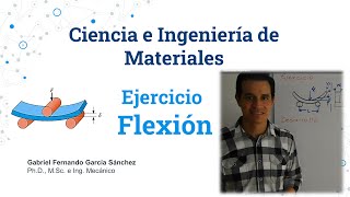 Ejercicio 1  La Prueba de Flexión  Curso de Ciencia e Ingeniería de los Materiales [upl. by Amrac]