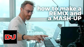 How to make remixes amp mashups with David Guetta [upl. by Angele]