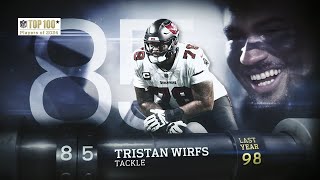 85 Tristan Wirfs T Bucs NFL Top 100 Players Of 2024 [upl. by Ellenrahc594]